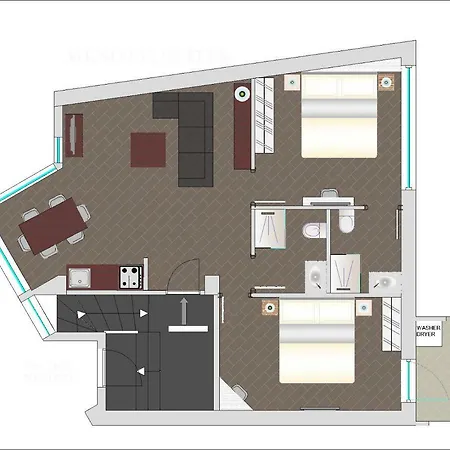Appartement Menotti - Piazza Del Popolo Central Suites *